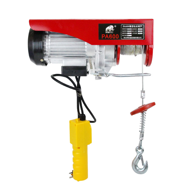 Electric Chain Hoist - Portable Electric Trolley Hoist Winch New