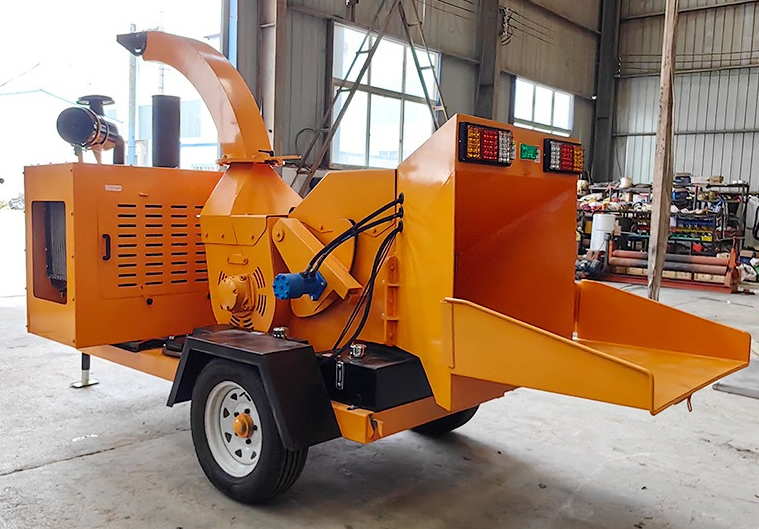 Heavy Equipment Landscaping - Landscaping‑Grade Heavy‑Duty Branch Crushing Equipment, Mobile