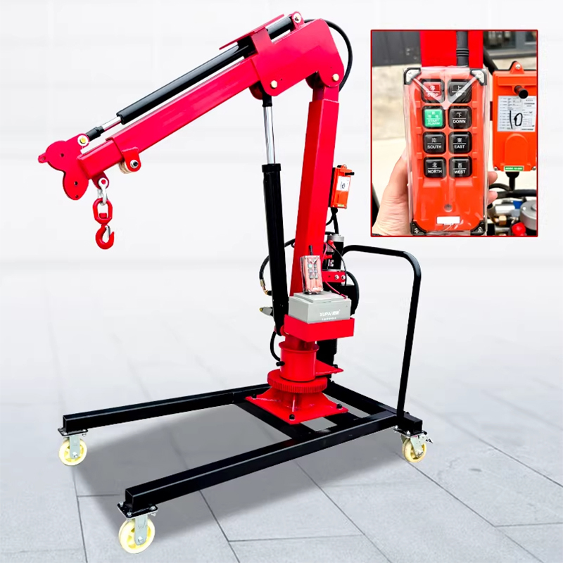 Electric Chain Hoist - Electric Hydraulic Mobile Crane 1-Ton Compact