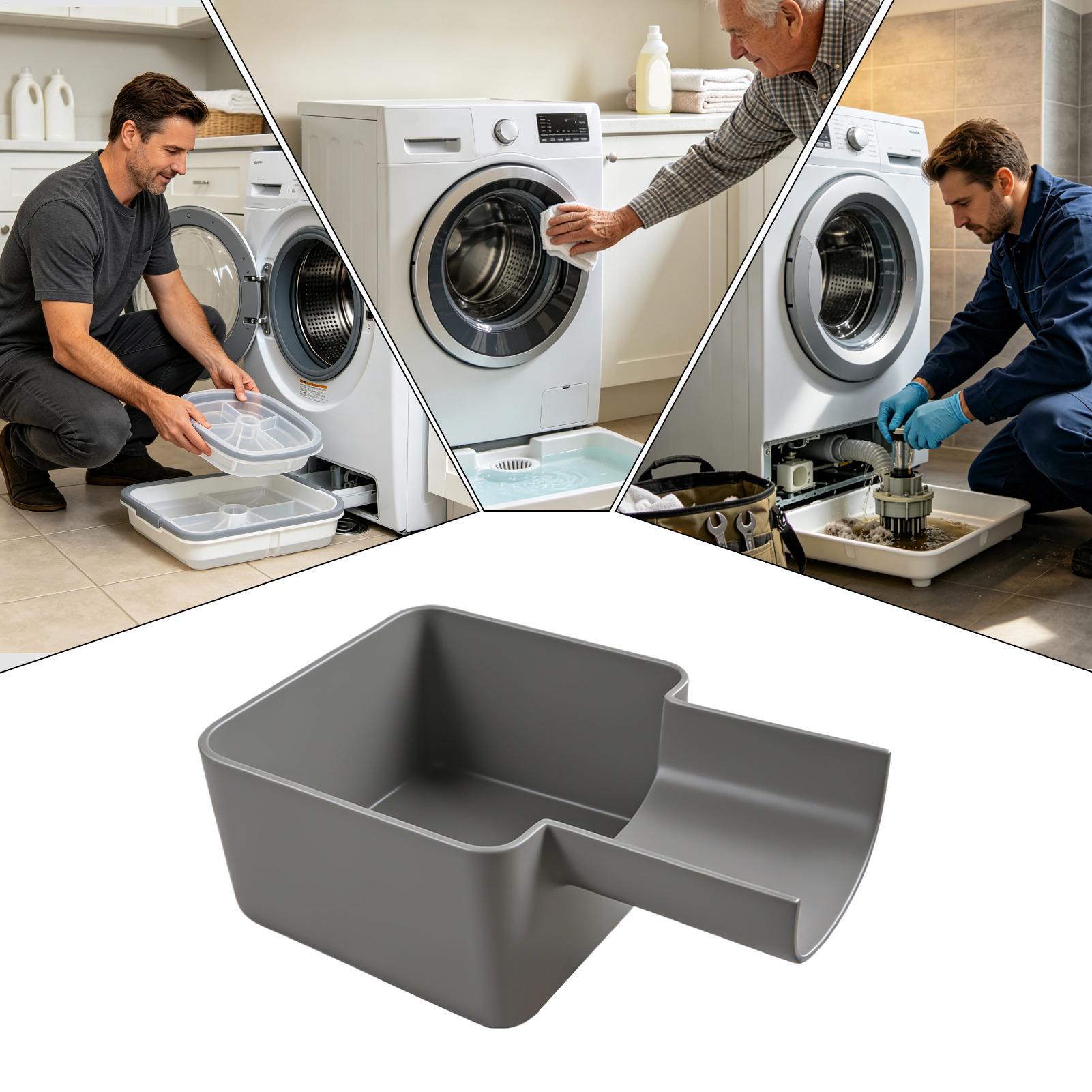 Heavy Equipment Washing - Washing Machine Drain Tray, Leak Proof