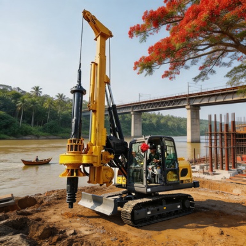 Heavy Equipment Drilling Rig - Heavy Duty Rotary Drilling Rig Crawler