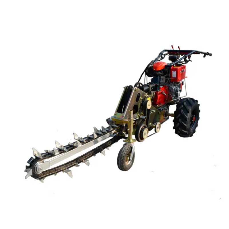Various Types Of Chain Type Tr - Trencher Machine Small recension och pris