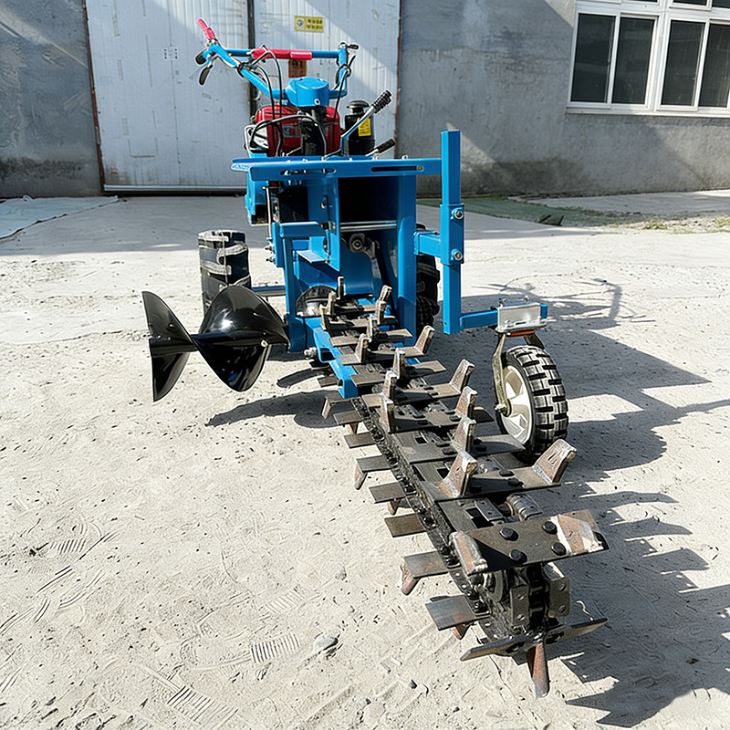 Chainsaw trencher, excavator,  - Trencher Machine Small recension och pris