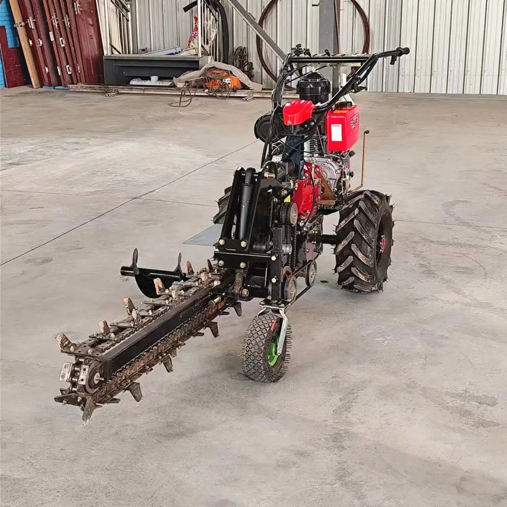 Trencher Ditcher  Machine for  - Trencher Machine Small recension och pris