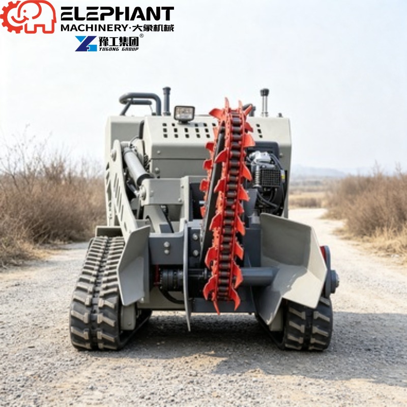 Skid Steer Trencher, Small Cra - Trencher Machine Small recension och pris