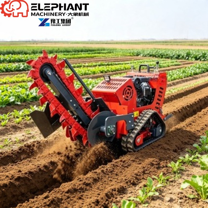 Skid Steer Trencher, Small Cra - Trencher Machine Small recension och pris