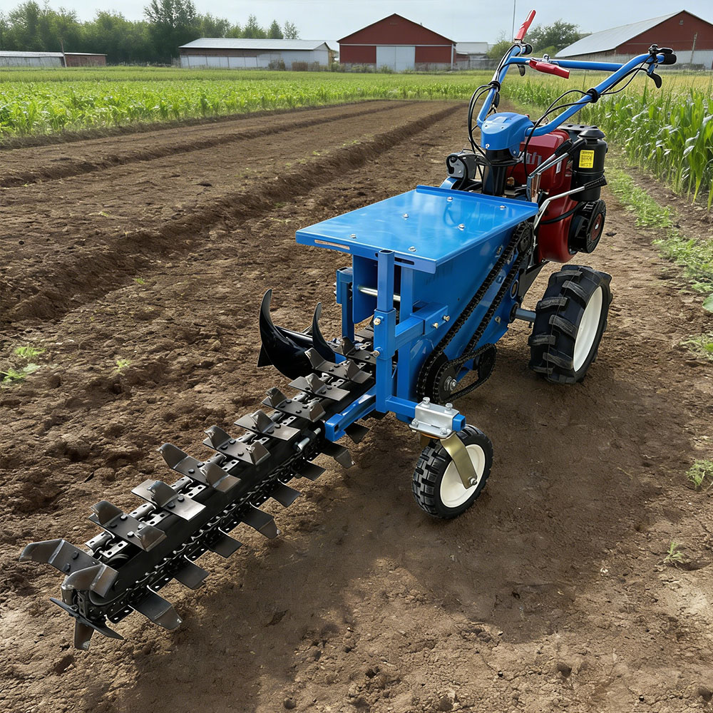Customized 8.5kw Max Depth 600 - Trencher Machine Small recension och pris