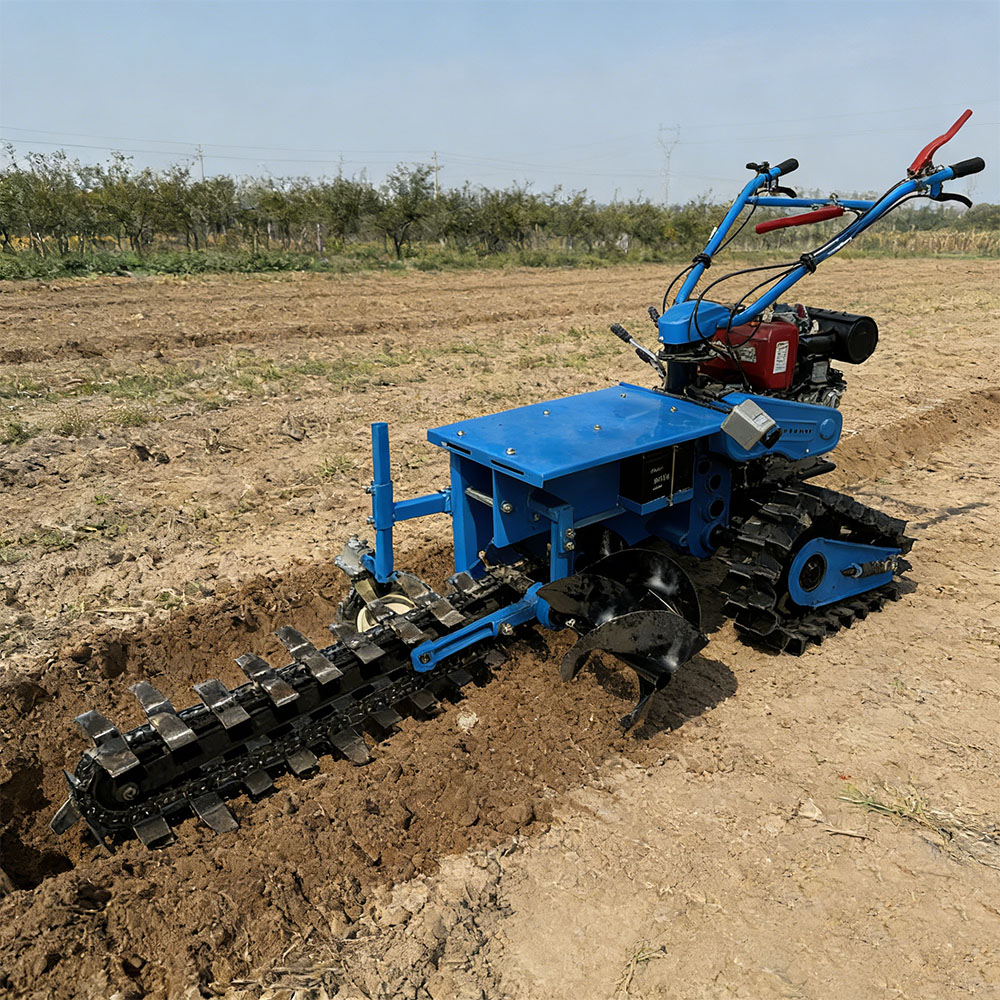 Customized 8.5kw Max Depth 600 - Trencher Machine Small recension och pris