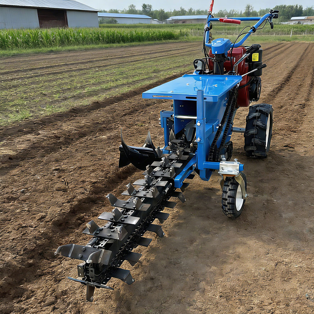 Customized 8.5kw Max Depth 600 - Trencher Machine Small recension och pris