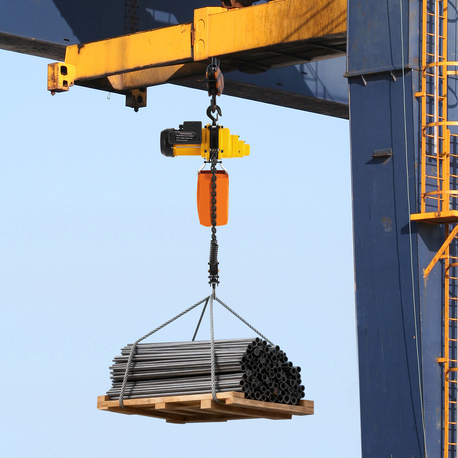 110V Electric Chain Hoist with - Electric Chain Hoist recension och pris