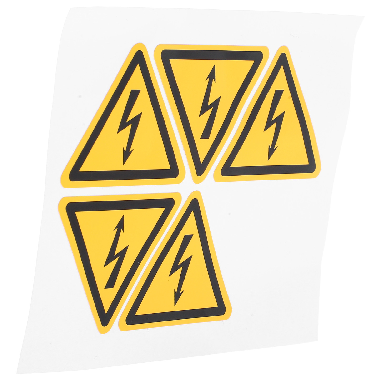 5Pcs Warning Electric Shock Si - Heavy Equipment Sign recension och pris