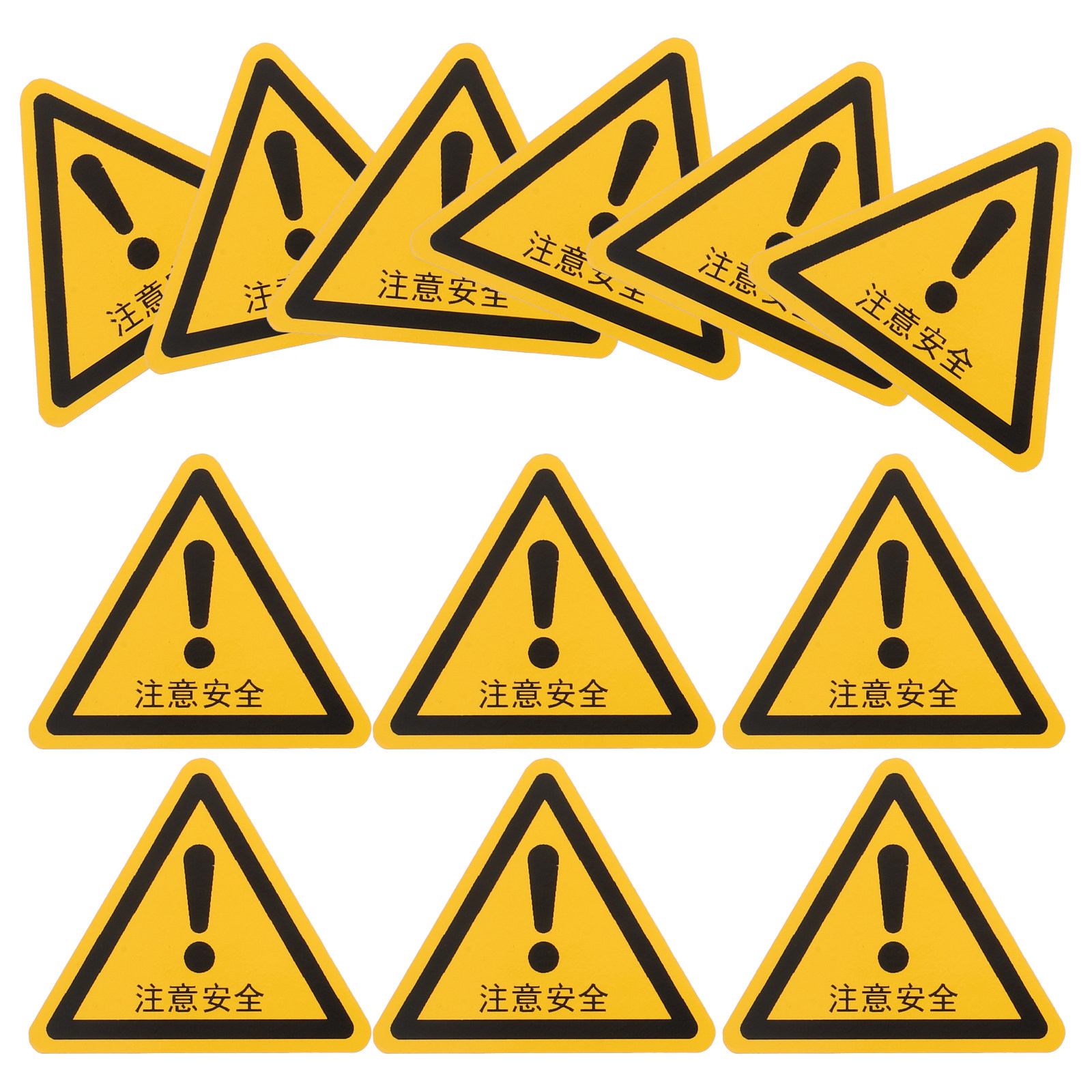 24Pcs Warning Sticker Set Safe - Heavy Equipment Sign recension och pris