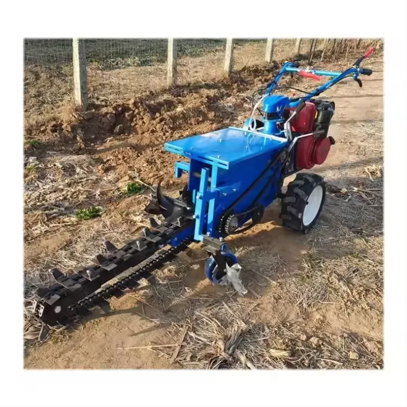 Double Chain Small Hand Trench - Trencher Machine Small recension och pris