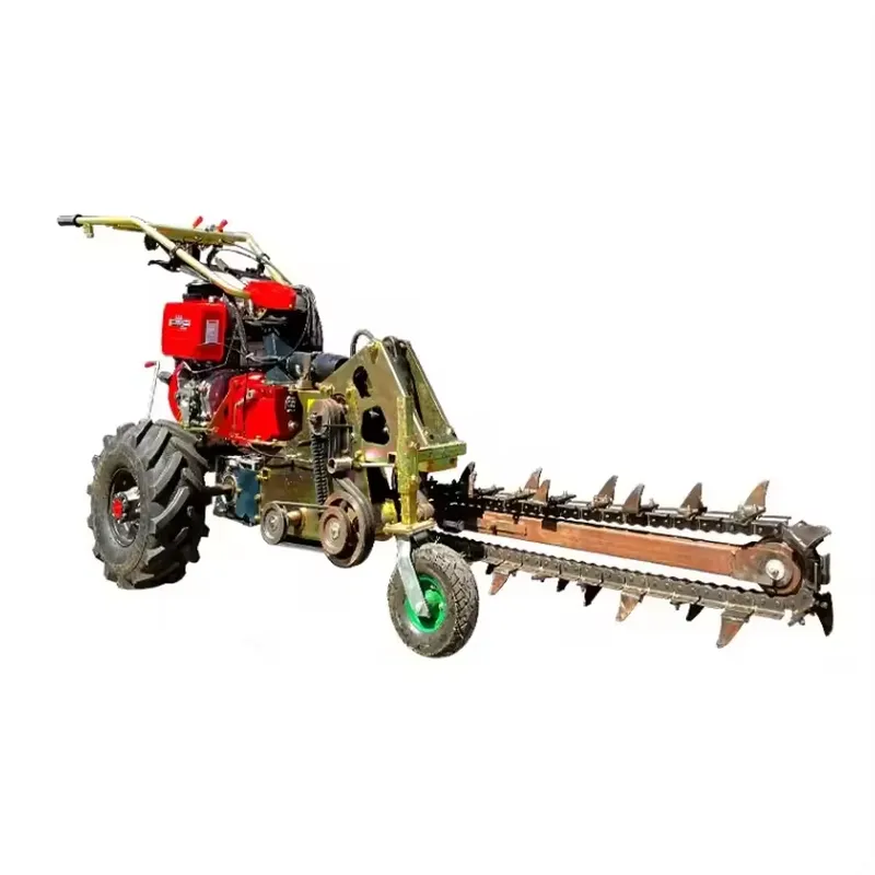 Double Chain Small Hand Trench - Trencher Machine Small recension och pris