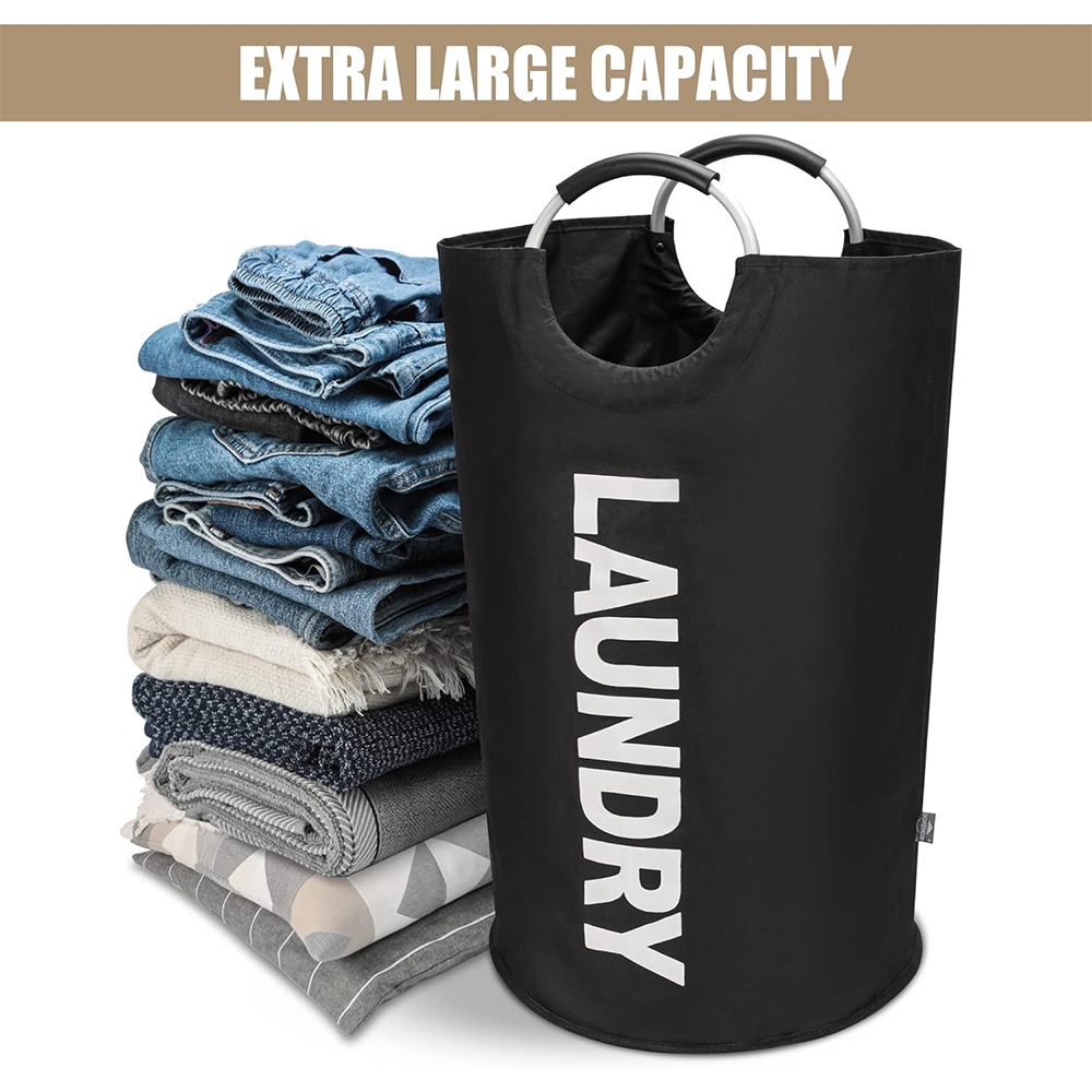 90L Large Collapsible Laundry  - Heavy Equipment Washing recension och pris
