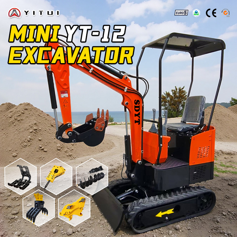 High Quality Small Hydraulic C - Trencher Machine Small recension och pris