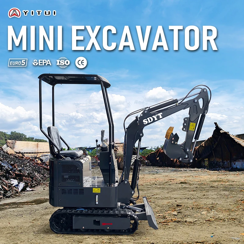High Quality Small Hydraulic C - Trencher Machine Small recension och pris